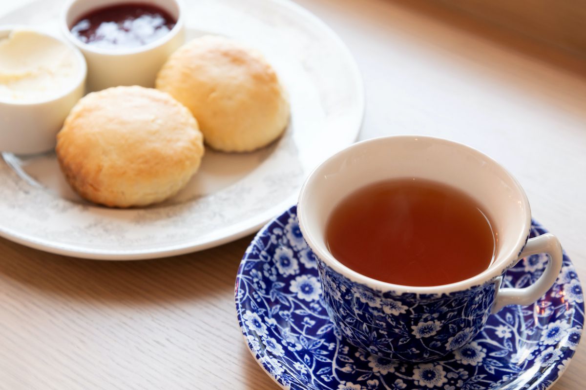 KIKI'sクリームティー（クラシック）1870円