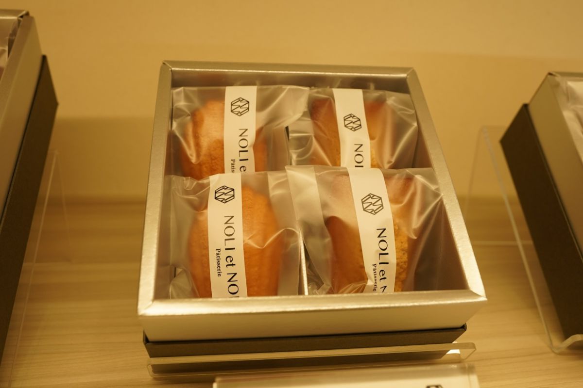 「フィナンシェ マドレーヌ ギフトボックス」1690円