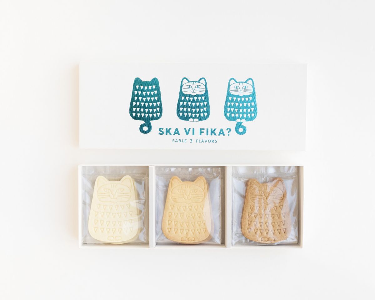 グランスタ東京/B1F改札内『Fairycake Fair』の「ねこサブレ～」9枚入2700円〈新作・東京駅限定〉