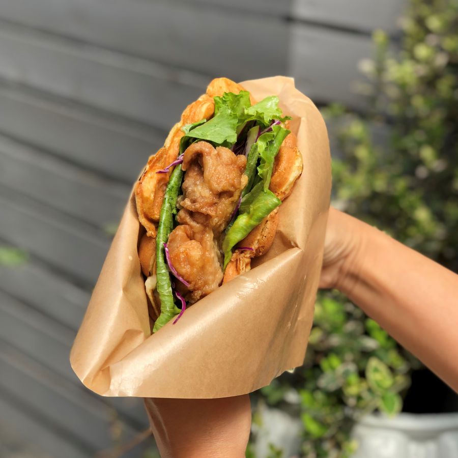 香港Orange chicken