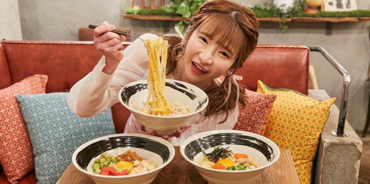 超・もちもち生パスタの“生カルボナーラ専門店”【大食いアイドルもえのあずきの絶品グルメ46】