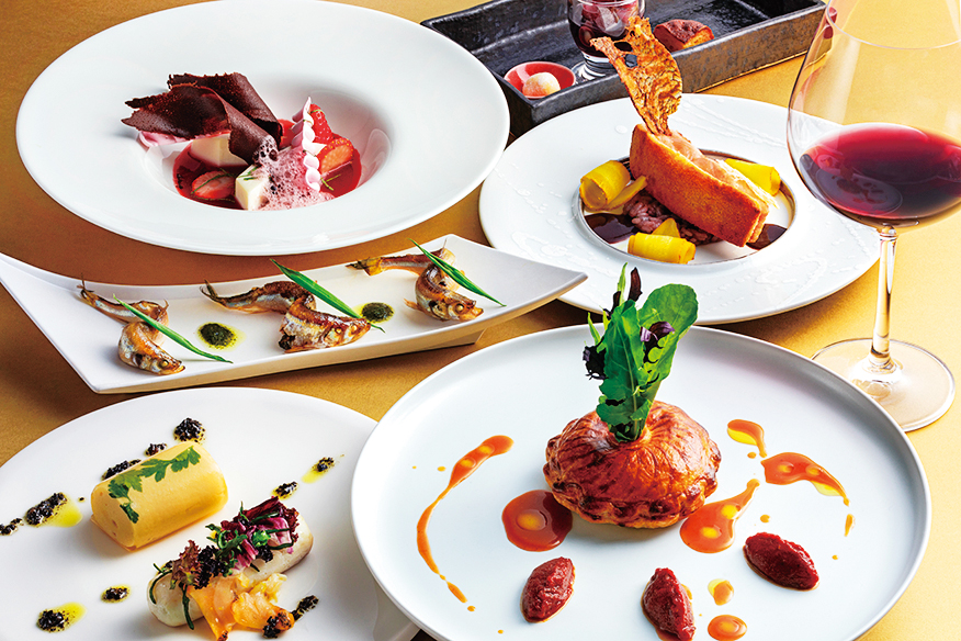 ランチ2750 円～、ディナー7480円～(ディナーはサービス料別)