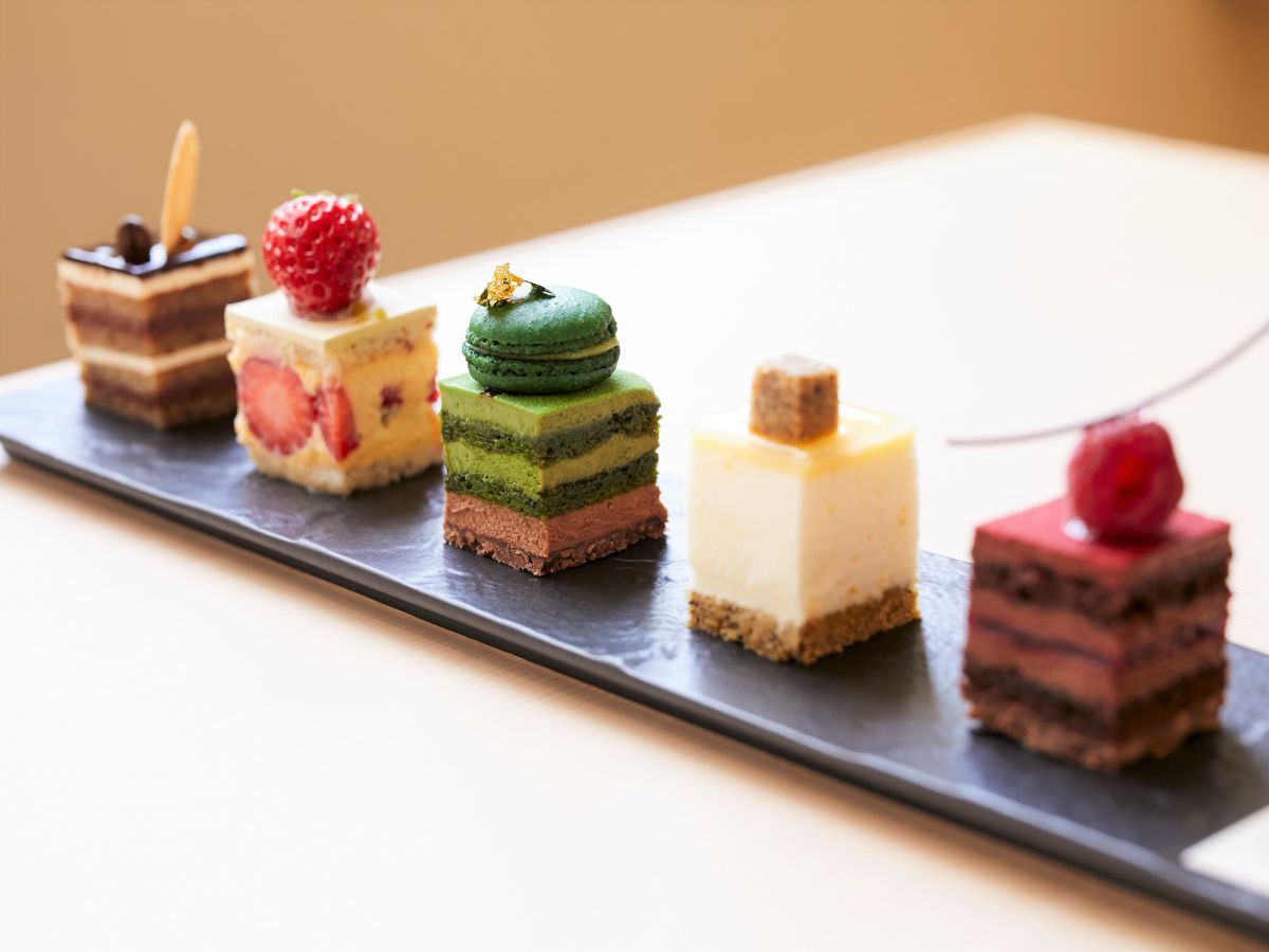 デギュスタシオン（ドリンク付き） 1350円（税込）　※味はシーズンによって変わります