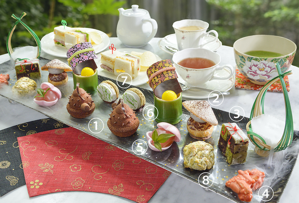 「お茶のDessert＆Tea NAGOMI」（2名分イメージ）