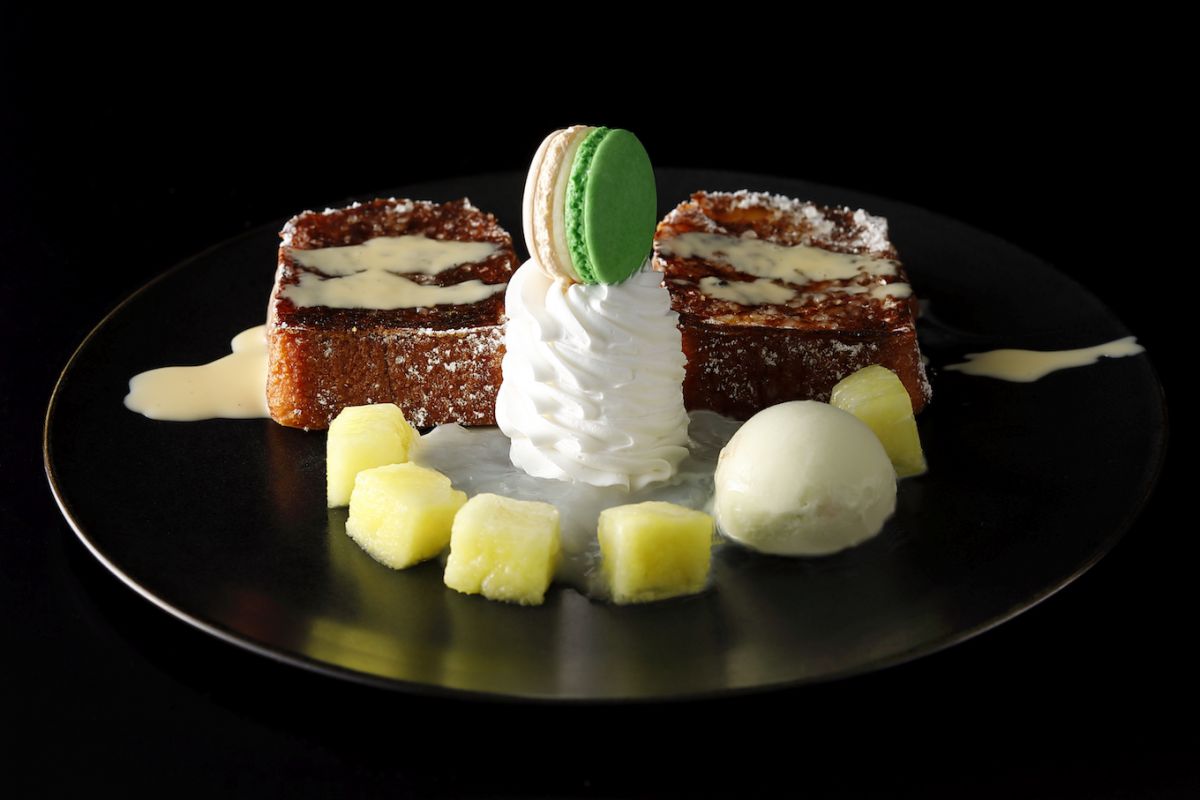 「ホテルニューオータニ特製ブリオッシュフレンチトースト」3190円（サービス料別）