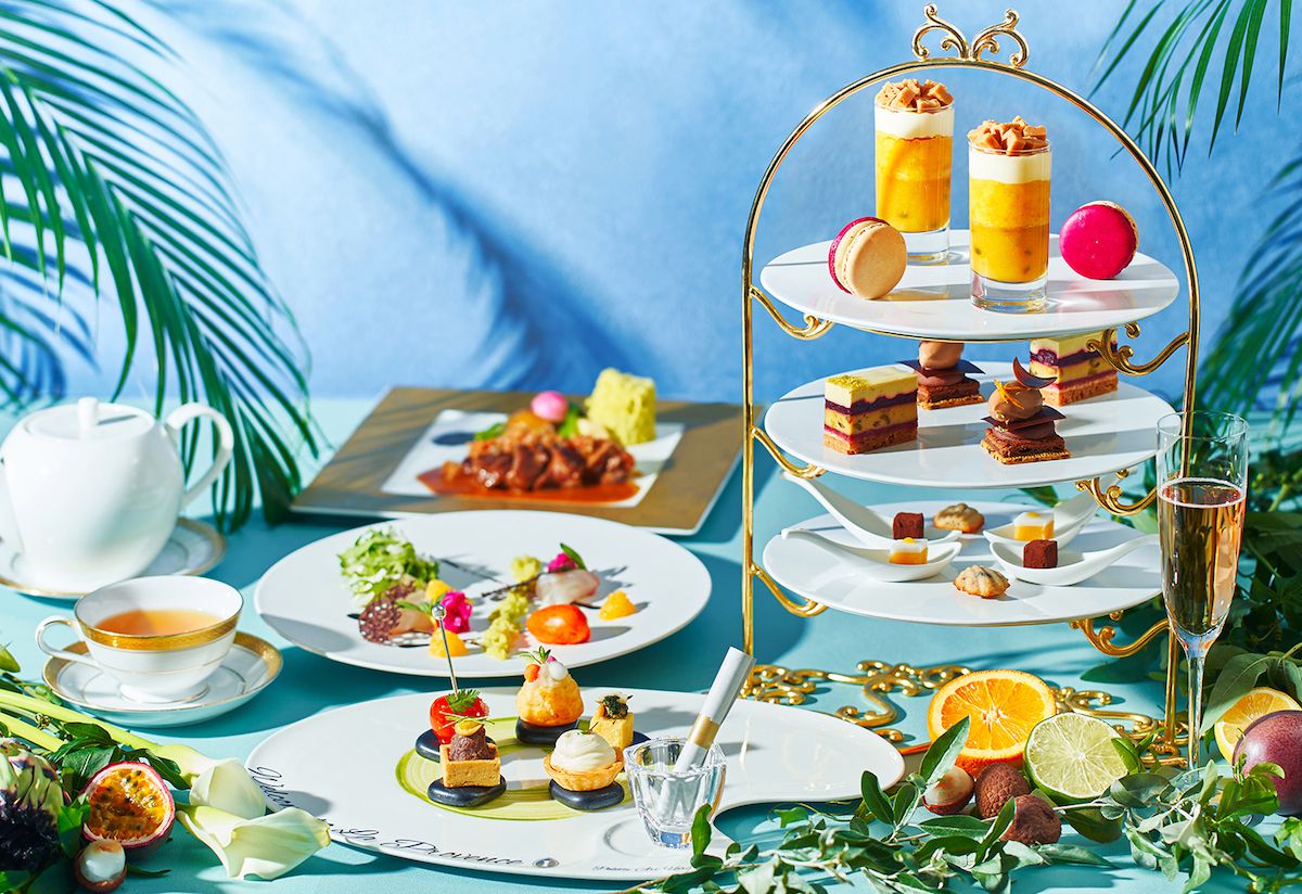 ラ・プロヴァンスで提供する アフタヌーンティー付きランチイメージ