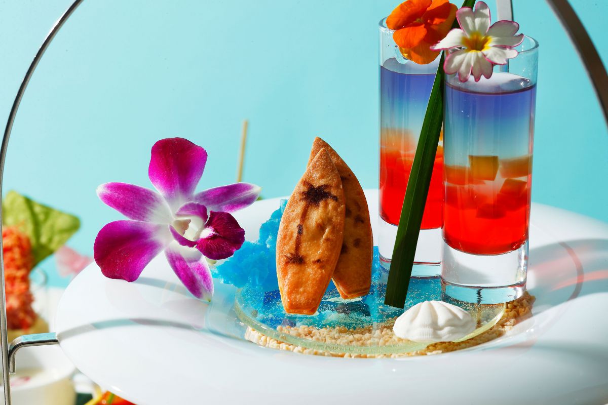 スイーツプレート上段