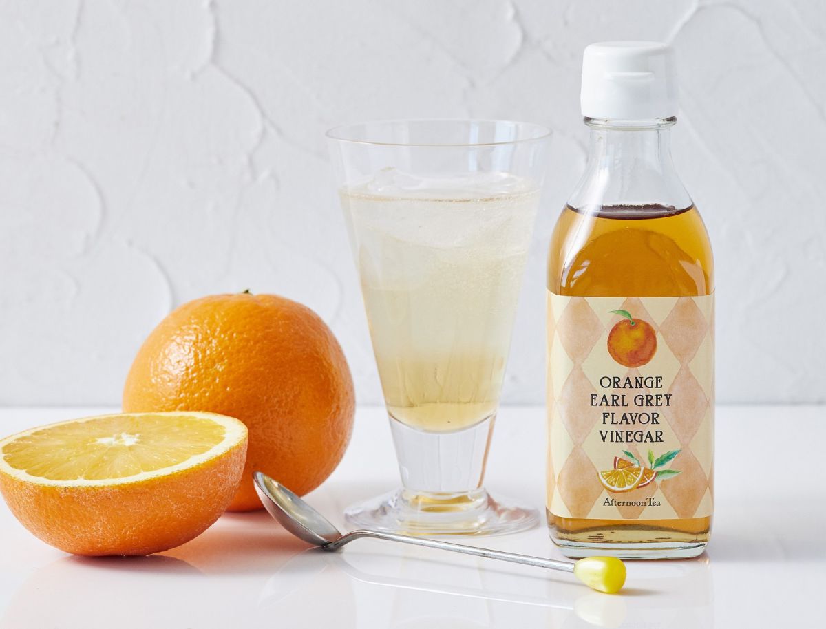 「オレンジアールグレイフレーバービネガー（200 ml）」1200円