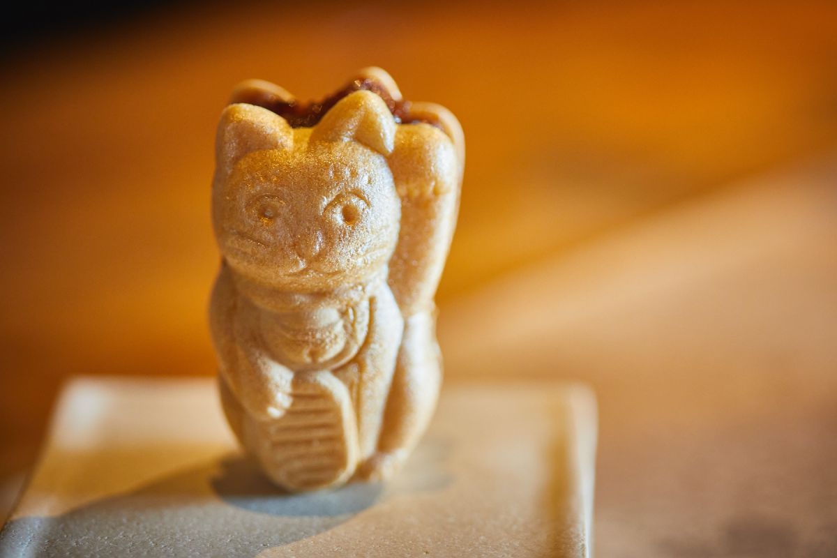 招きねこ最中（単品）400円 