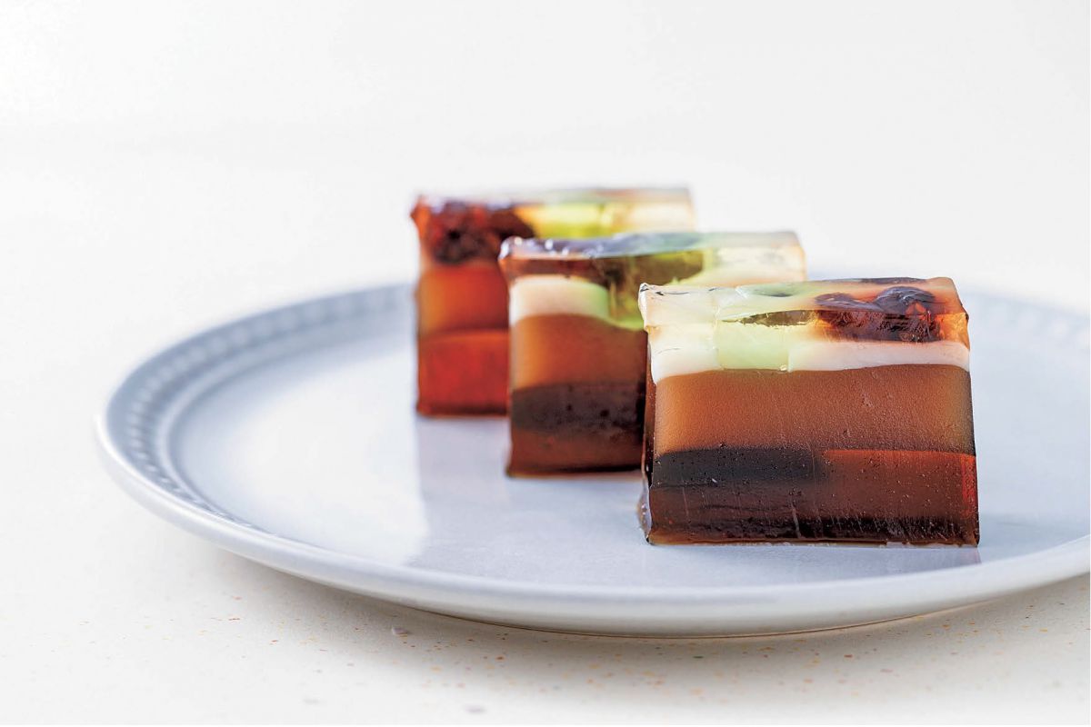 コーヒーゼリーの花ようかん 1本 1436円