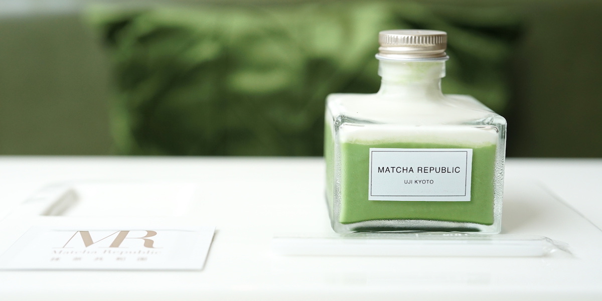 岩塩チーズ抹茶ラテ 640円