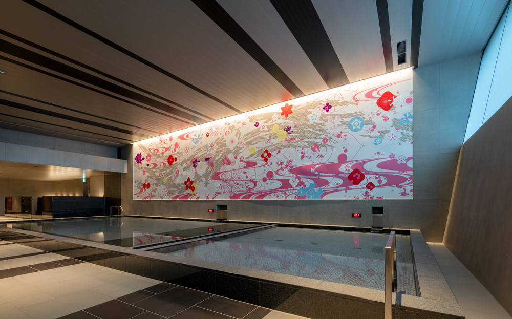 大浴場「潮の湯（うしおのゆ）」女湯／東京ベイ潮見プリンスホテル