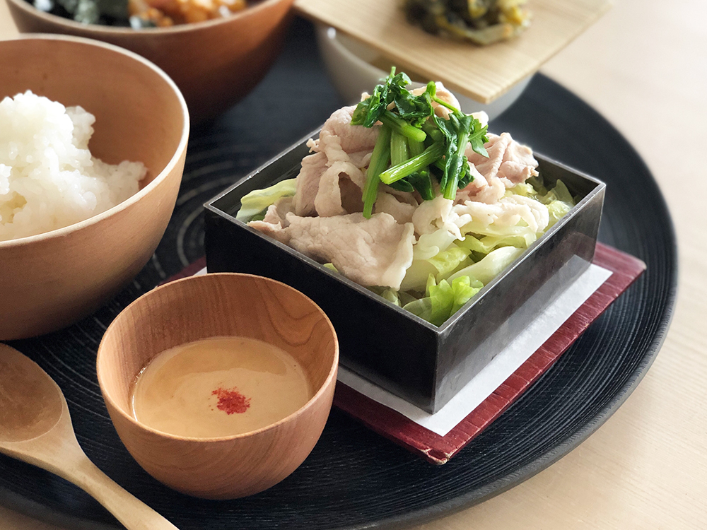 「三元豚しゃぶ ご飯」