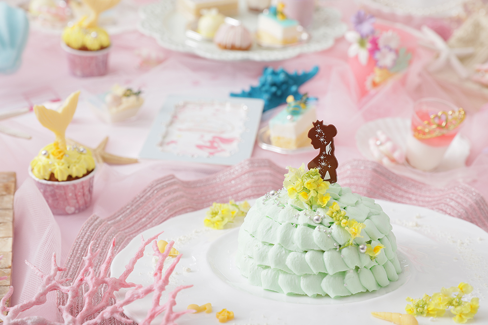 「プリンセスマーメイド〜ドレスショートケーキ〜」1〜3名様分 ※イメージ
