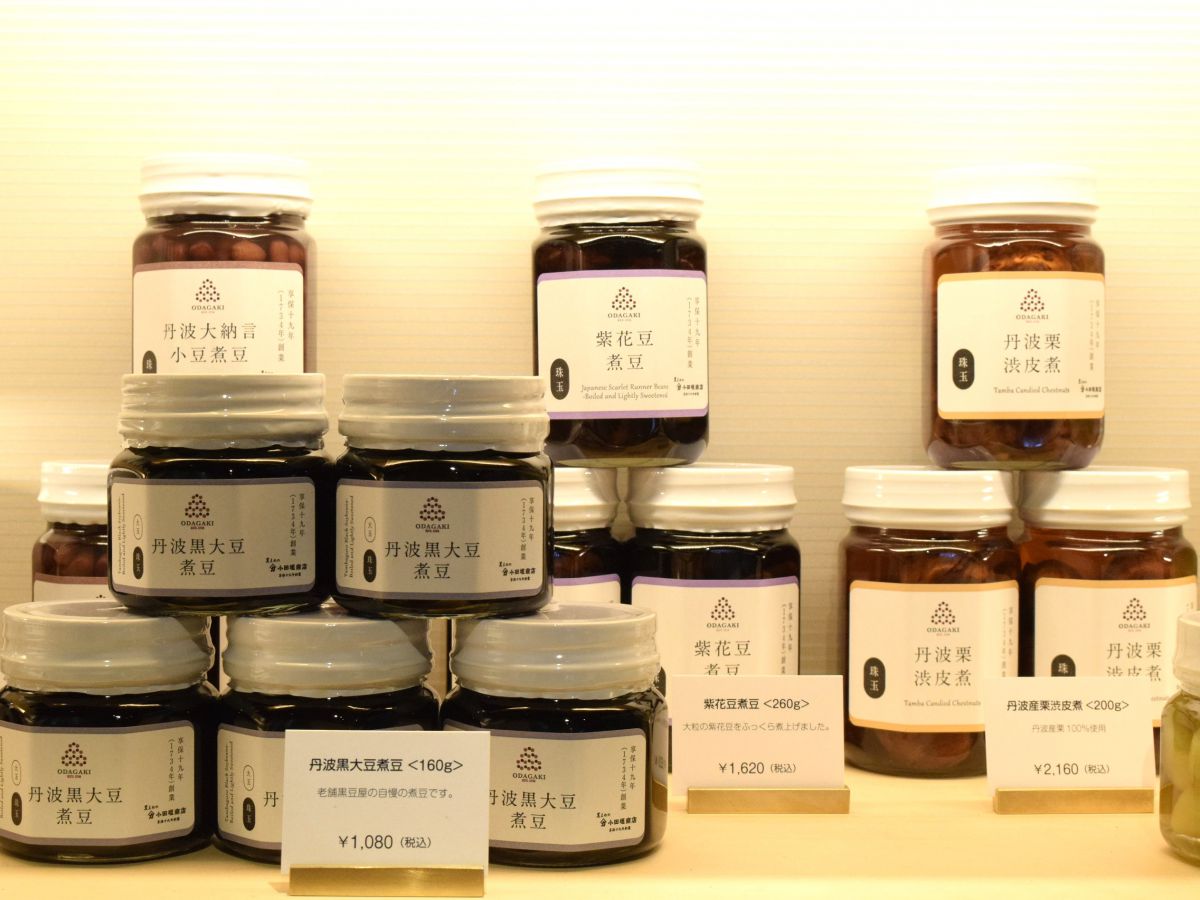 丹波黒大豆煮豆160ｇ1080円