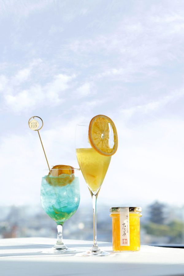 シャンパーニュカクテル「ミモザコンフィチュール 1815円/ノンアルコールドリンク「ソレイユ」1210円