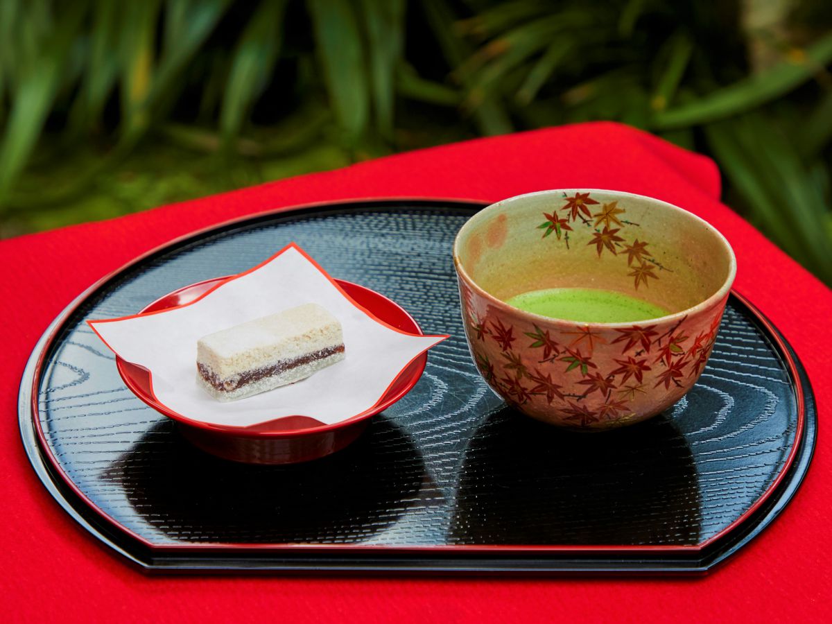 抹茶と和菓子 700円（税込）