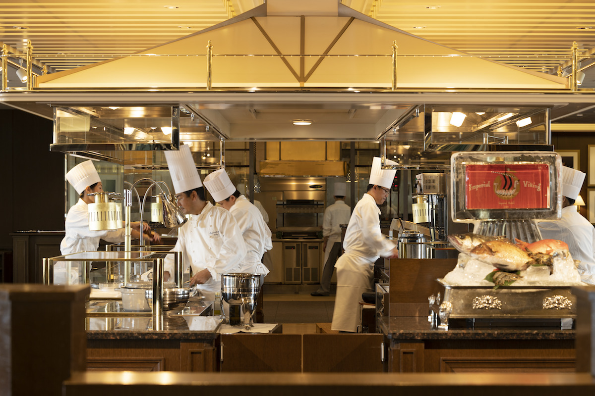 現在のブフェレストラン「インペリアルバイキング サール」