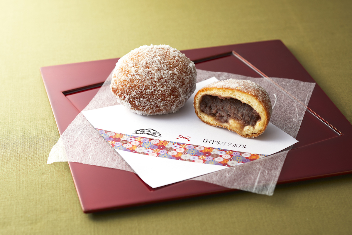 榮太樓總本鋪×ロイヤルパークホテル あんドーナッツ1個324円（税込）