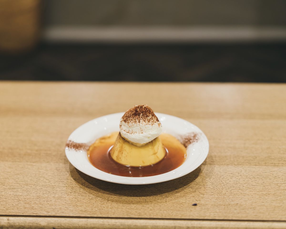 自家製カラメルプリン 560円