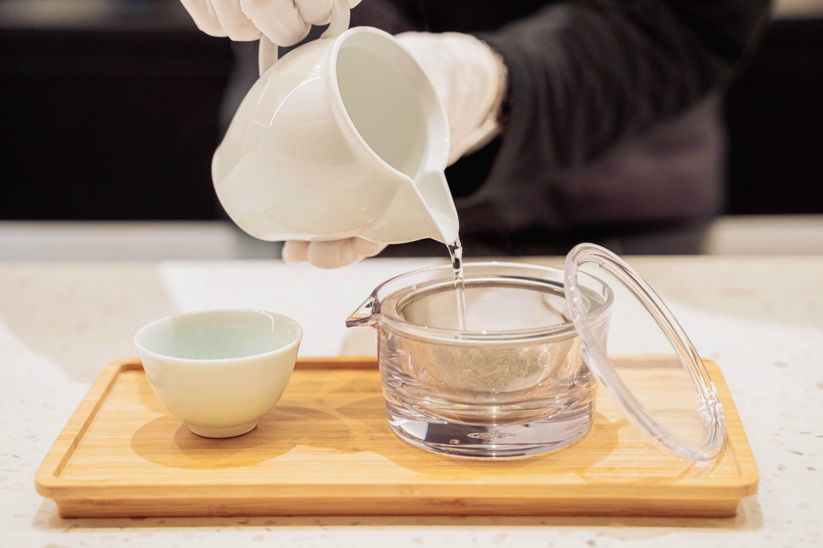 南山城 煎茶 “香煎(こうせん)”650円