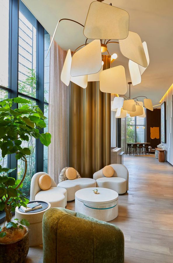 スタイリッシュなロビー