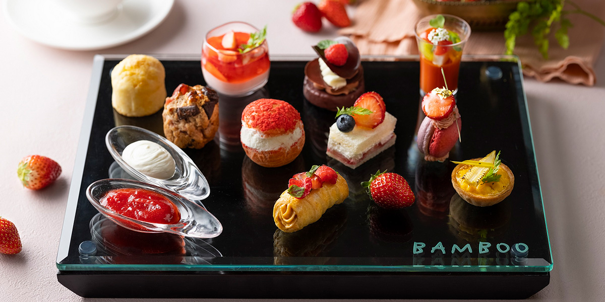 夏でも収穫できるいちご！？「シェラトン都ホテル東京」で“大谷夏いちご”のアフタヌーンティー開催！