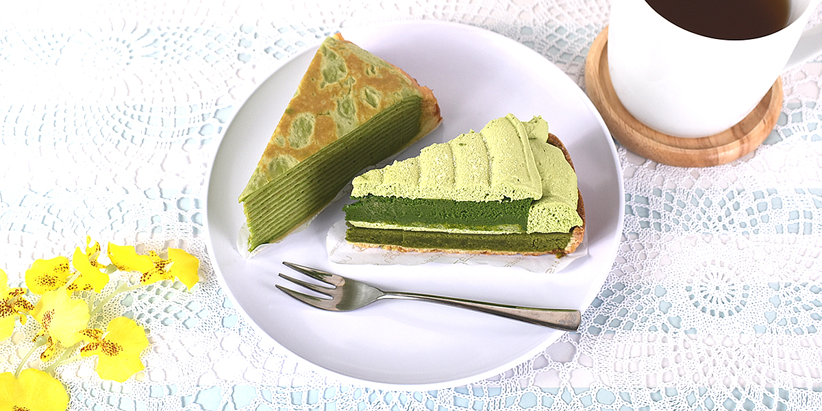 ローソン、抹茶ティラミスタルト＆抹茶ミルクレープ