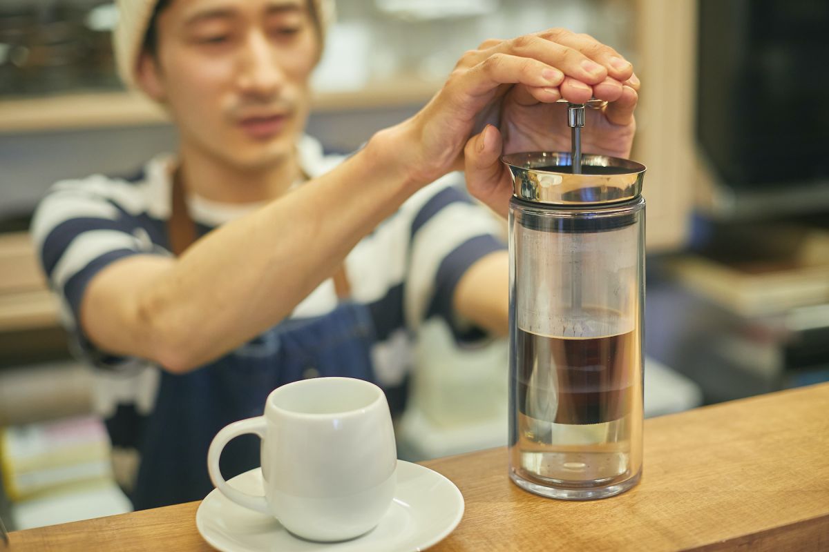 コーヒー450円（シーズナルブレンド（Hot/Ice）またはシングルオリジン（Hot）が選べます）