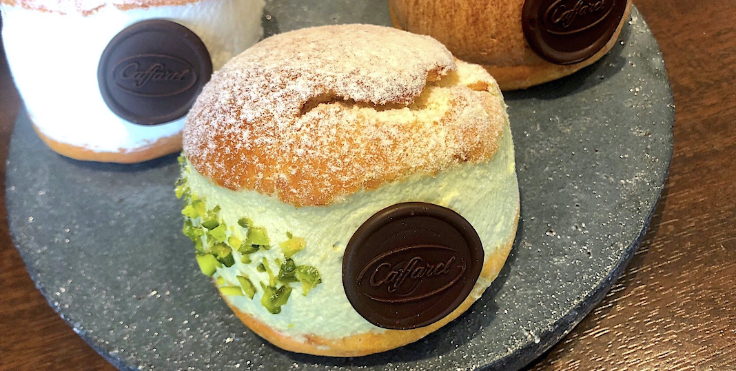 【カファレル神戸北野本店】話題のマリトッツォに新フレーバー「プレミアムピスタチオ」が登場！