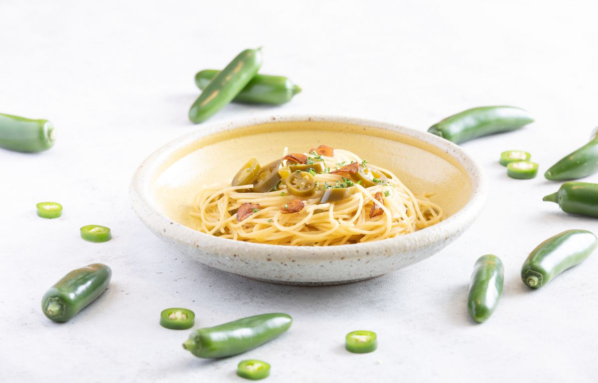 ハラペーニョ de ペペロンチーノ 1000円