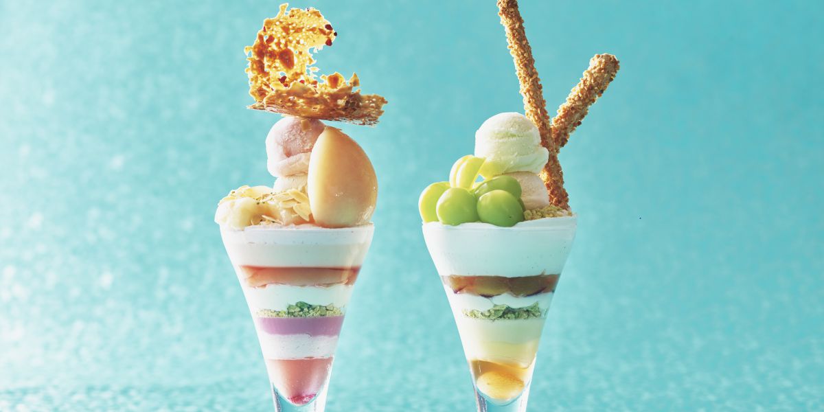 ぜいたくな食べ比べもできちゃう！「ストリングス・パフェ」に夏の新作2種が登場！