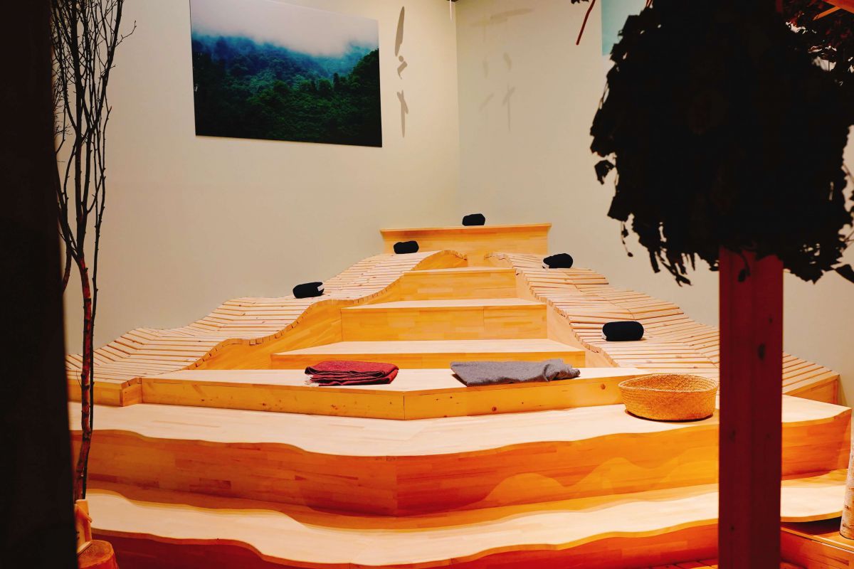 休憩スペース「ヴィヒタマウンテン」