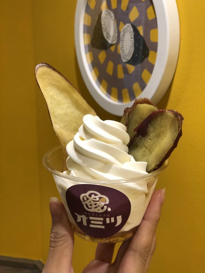 「やき芋ソフト」400円