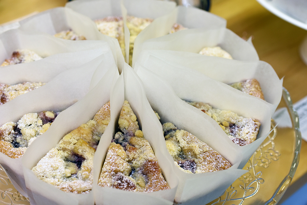 「チェリーとマジパンのスパイスケーキ」560円