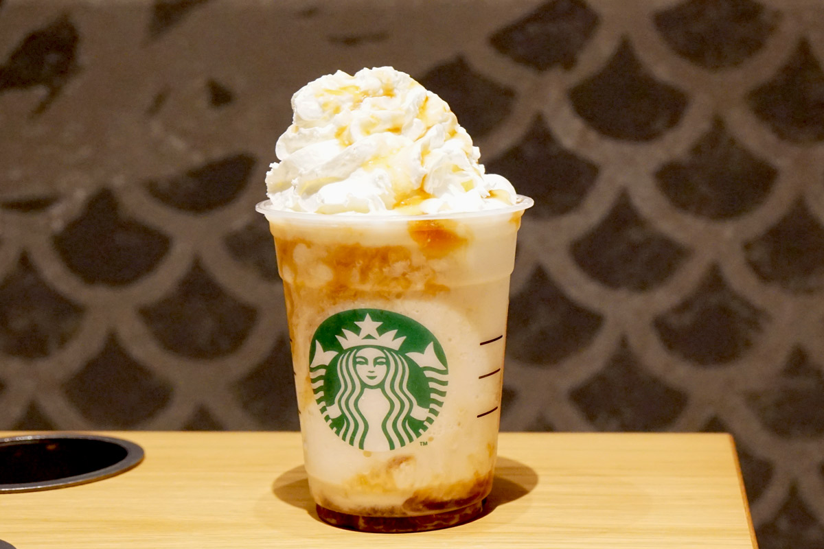 「千葉 なごみ みたらし コーヒー クリーム フラペチーノ®」Tall 669円（お持ち帰り）/ 682円（店内利用）※Tallサイズのみ