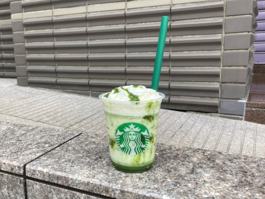 「宮城 だっちゃ ずんだ抹茶 フラペチーノ®」Tall 669円（お持ち帰り）/ 682円（店内利用）※Tallサイズのみ　