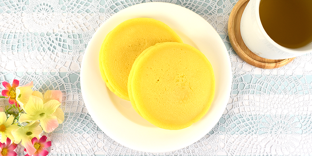 ファミリーマート、プリンみたいなパンケーキ（カスタード＆カラメル）