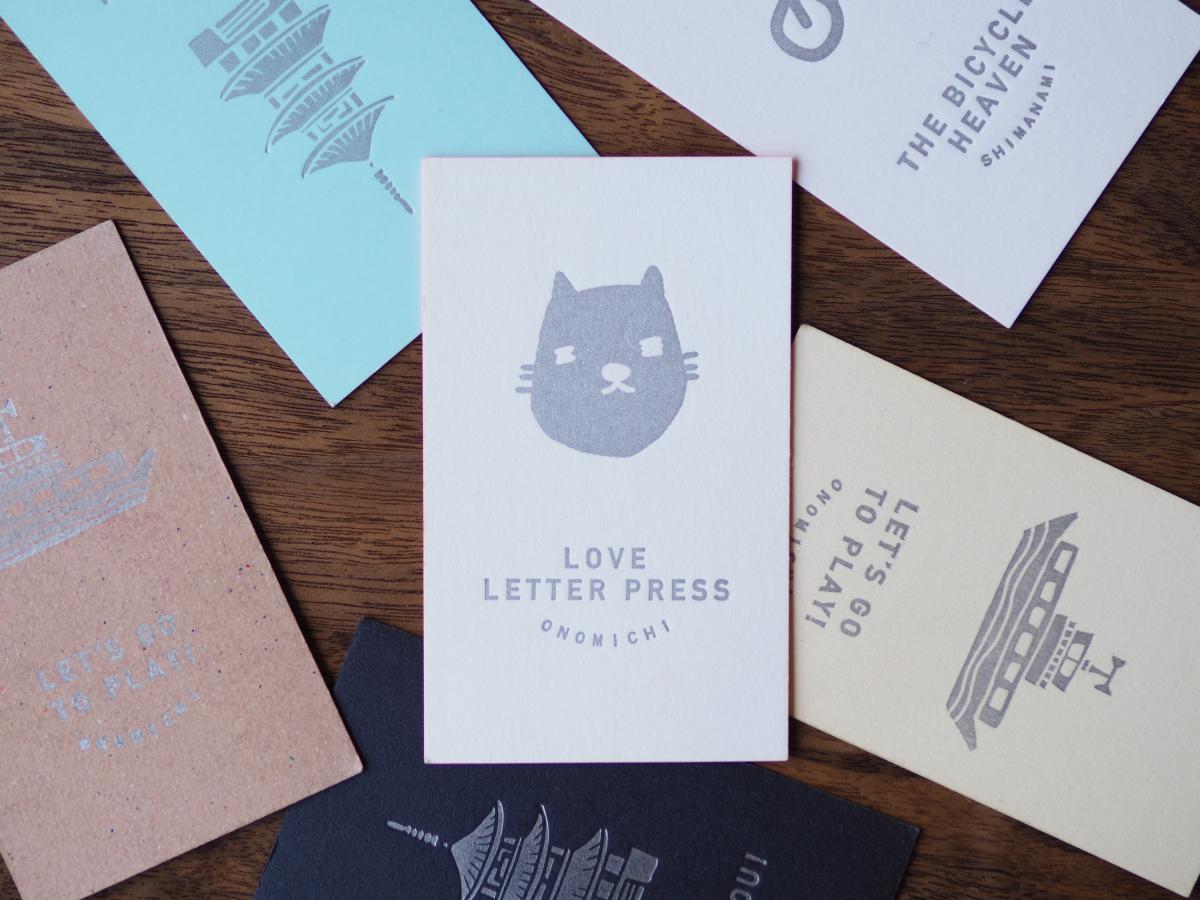 ワークショップＡコース（770円～）で作れるカード