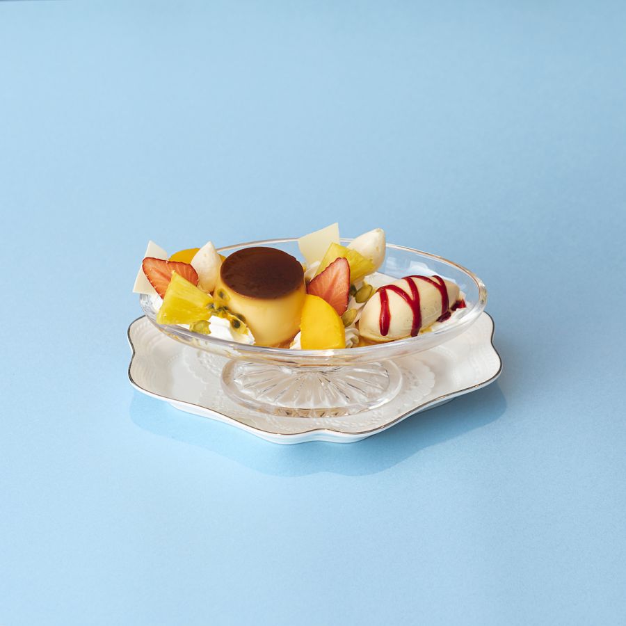 「プリン ア・ラ・モード」(イートイン 1,320円)