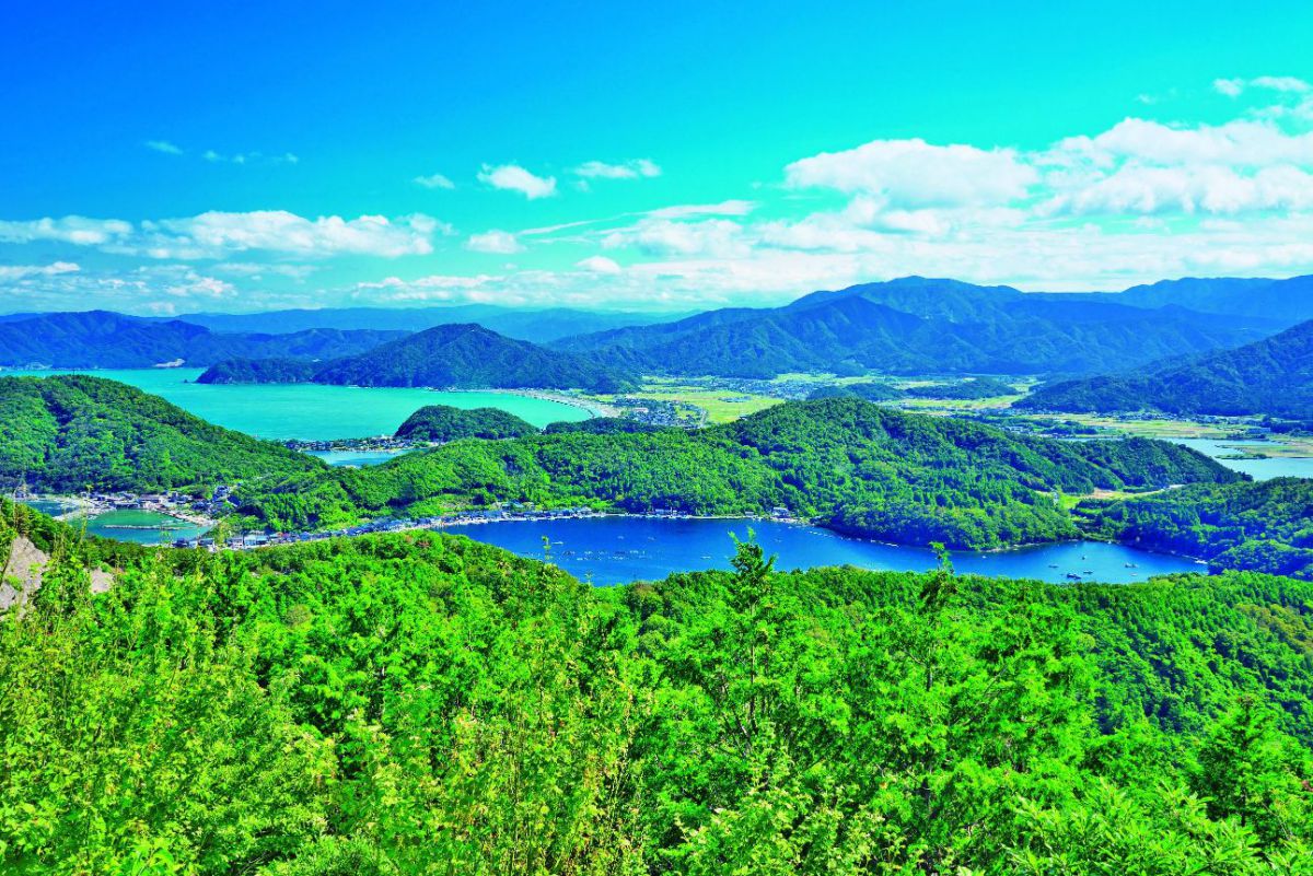 パノラマテラスもオープン！ 三方五湖レインボーラインをめぐる ぐるっと一周！　パノラマ車旅