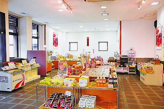 福井の定番土産からオリジナルの梅製品まで幅広い品ぞろえ
