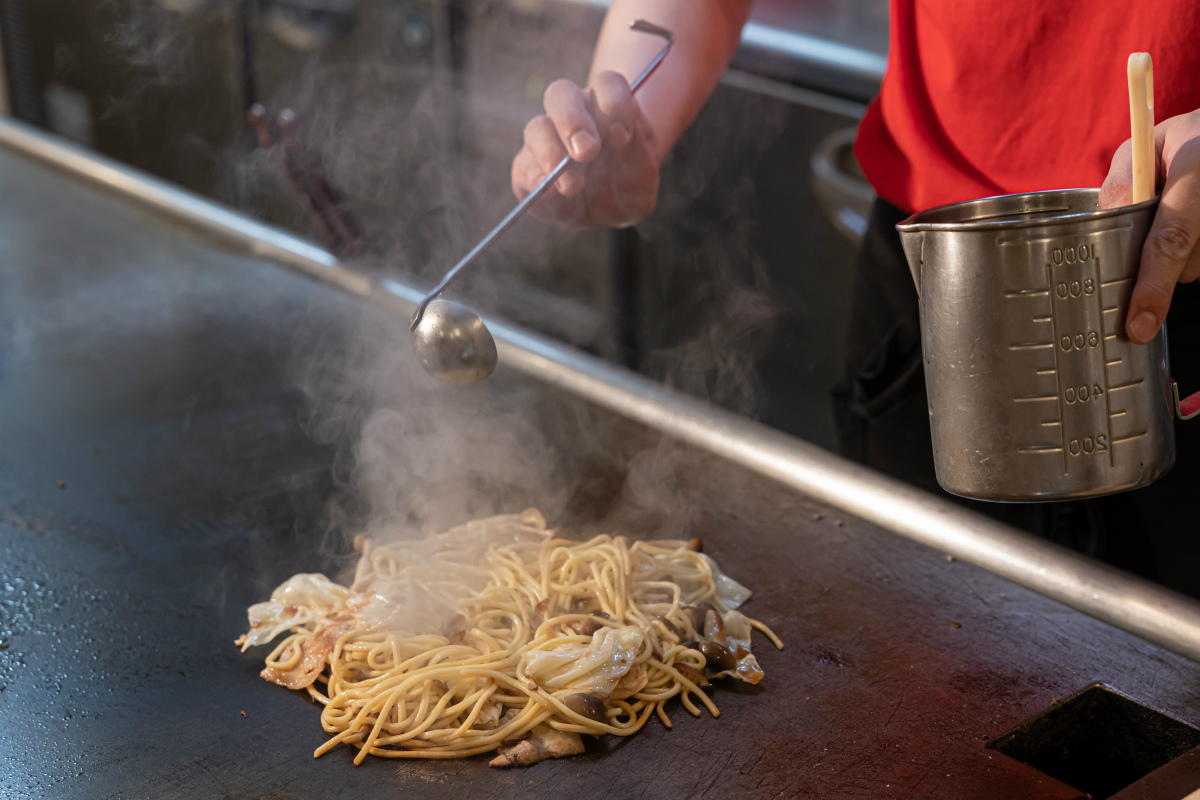 「ひみつの焼きそば」（1000円）