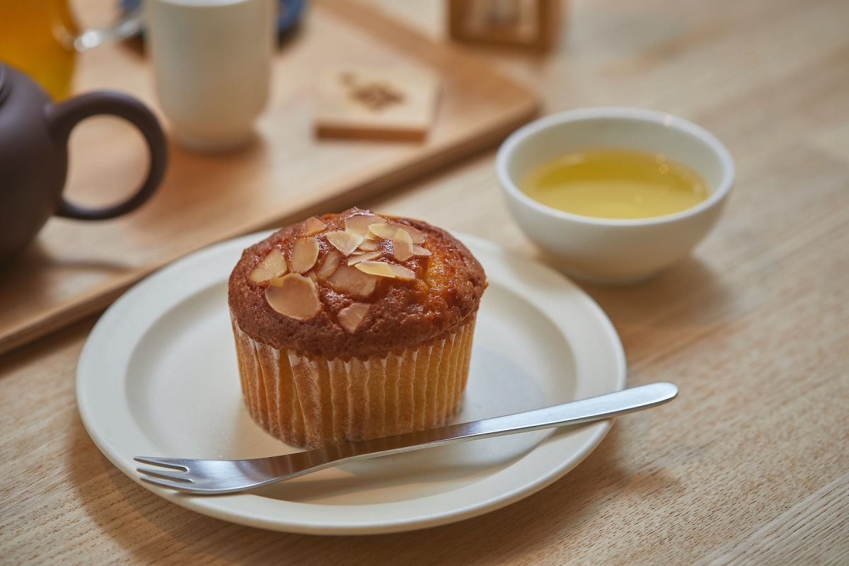 「龍眼マーフィン」440円（※ドリンクとセットの価格）