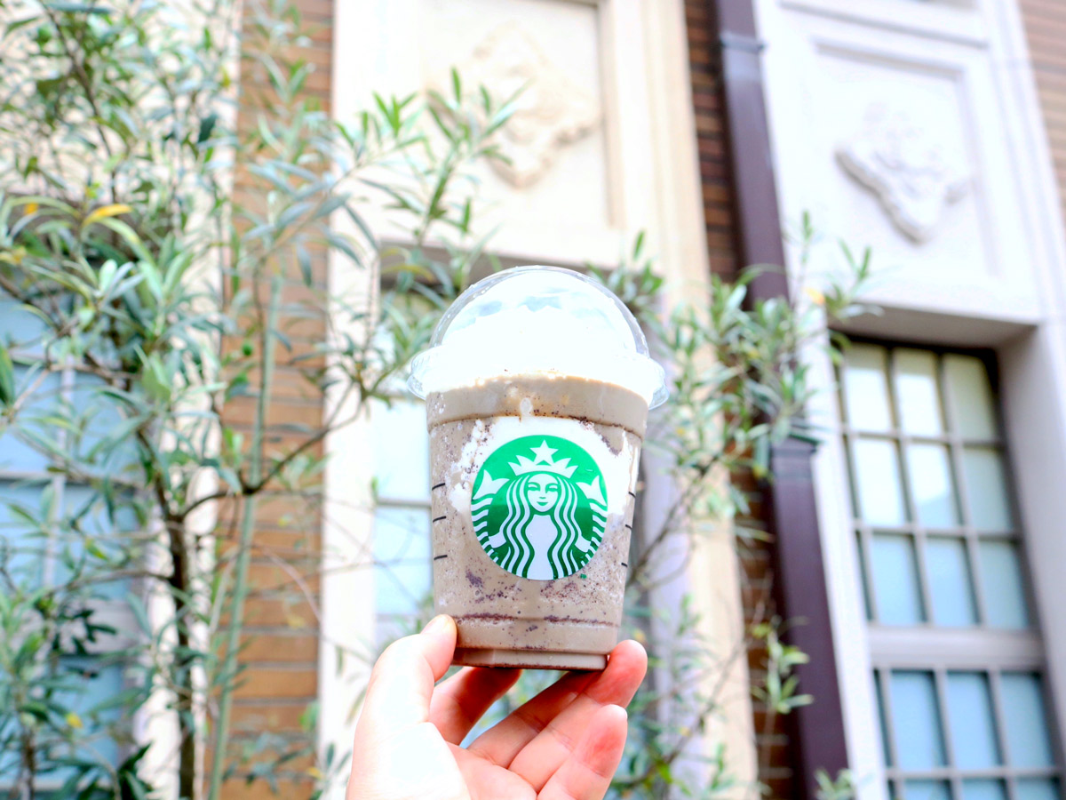 「奈良 ならでは ほうじ茶 ホワイトチョコレート フラペチーノ®」Tall 669円（お持ち帰り）/ 682円（店内利用）※Tallサイズのみ　