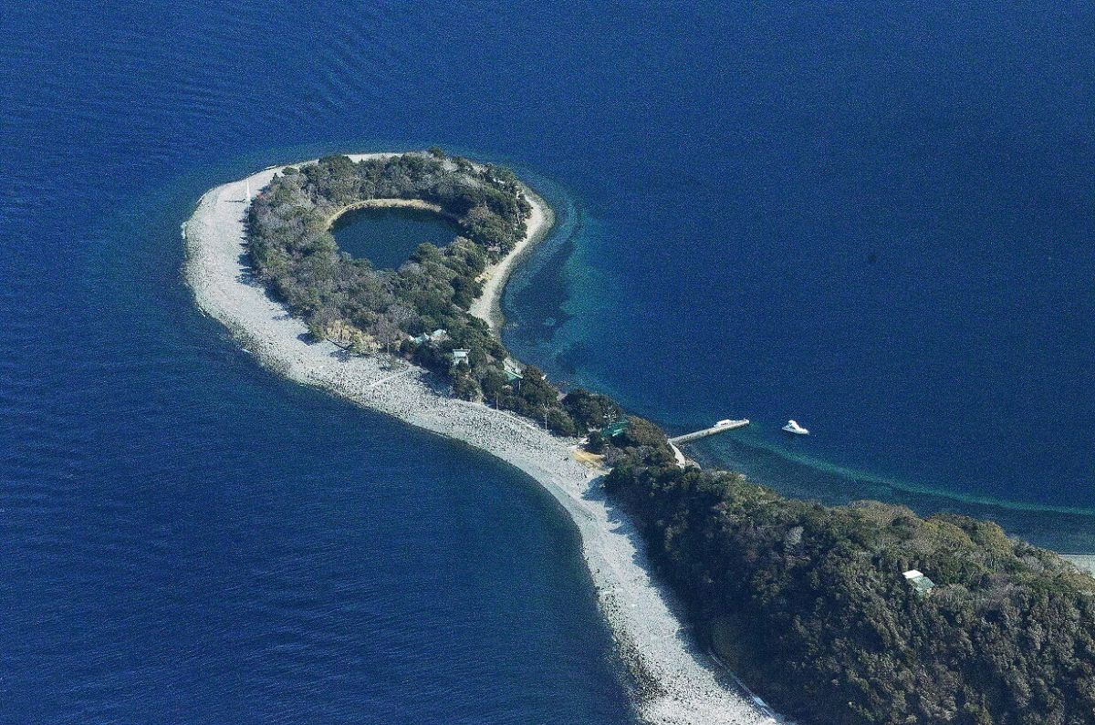 ジオスポットのひとつ・大瀬崎