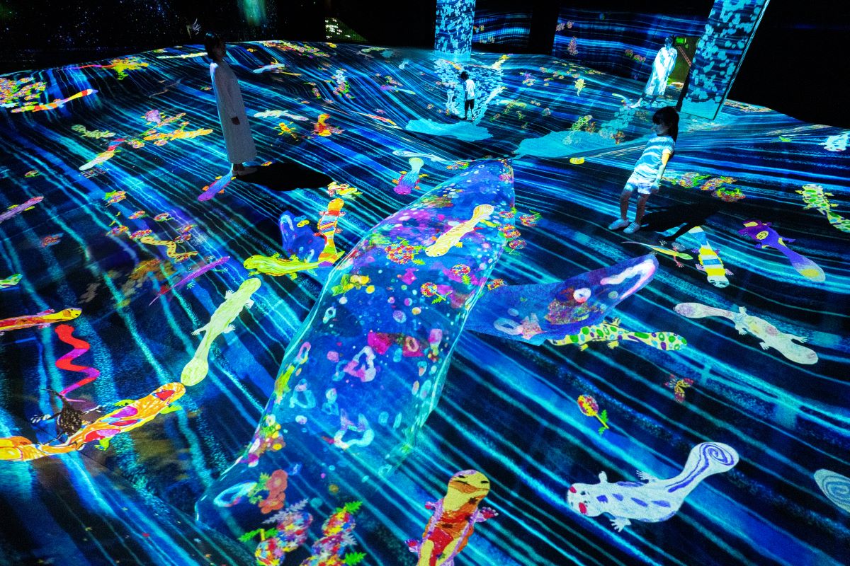 「チームラボボーダレス」 東京 お台場 © チームラボ