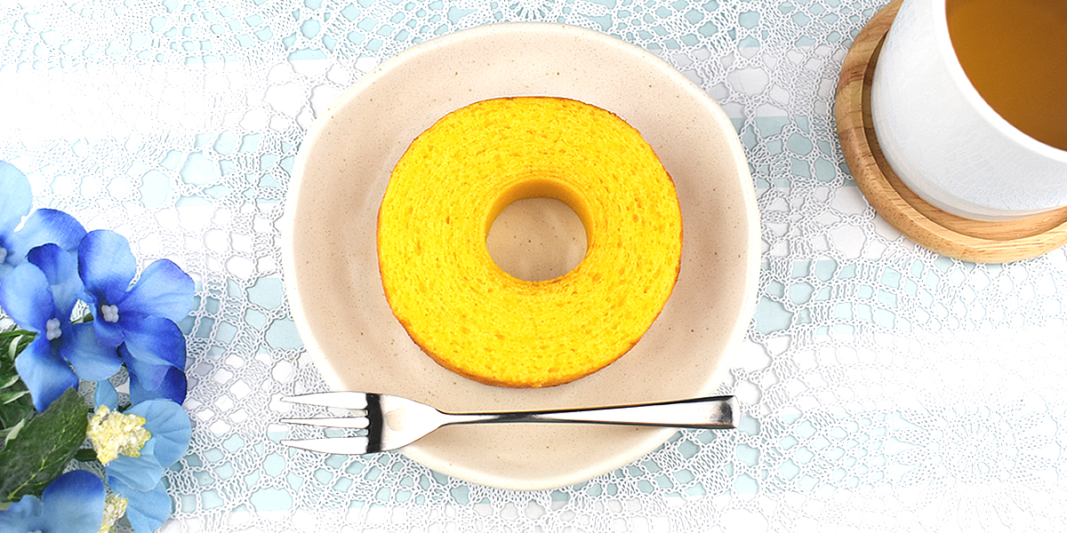 ローソン、瀬戸内レモン＆ゲランド塩のバウムクーヘン