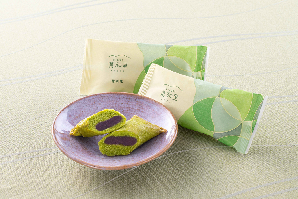 BUNGO乃菓和里(抹茶) 5個入り540円 販売時期/5~10月頃