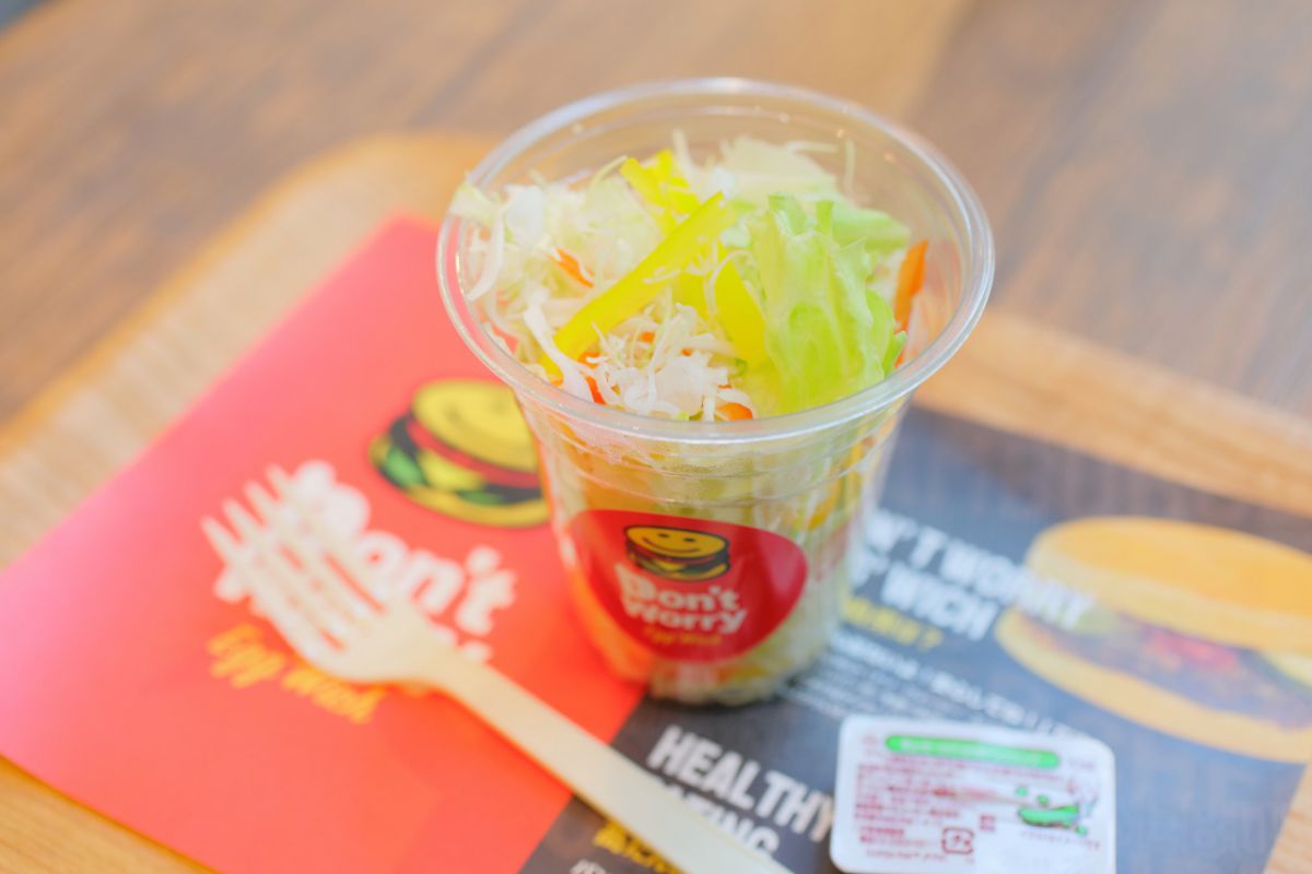 「サイドサラダ」198円